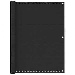 vidaXL Ecran de Balcon Brise-Vue Brise-Vent Store de Jardin Ecran de Protection Ecran d'Intimité Extérieur Anthracite 120x600 cm PEHD (vidaXL FR, neuf)
