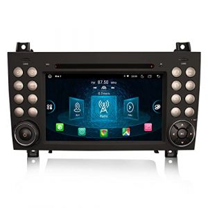 8 cœurs Autoradio 7“ Android 14 pour Mercedes-Benz SLK Classe R171 SLK200 SLK280 Prend en Charge GPS Navi Carplay Android Auto DSP Bluetooth A2DP DVB-T / T2 WiFi 4G Dab+ (Erisin-Car Multimedia, neuf)