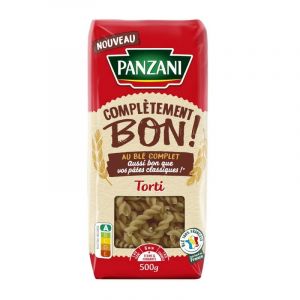 PANZANI | Panzani P&acirc;tes Torti Compl&eacute;tement Bon 500G | Lot De (3) | livraison offerte (Les Trois Mousquetaires, neuf)