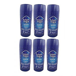 Tulipan Negro for Men Deodorant Stick 6x 75ml (TIENDAVID, neuf)