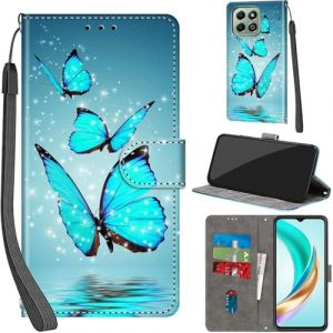 PHINIENLAND Coque pour Honor X6b 4G Cover [Housse en Cuir PU Premium] [Etui à Rabat] [Pochette de Portefeuille], Étui de Protection pour Honor X6b 4G,Pissenlit,Animal (TYLP BUSINESS, neuf)