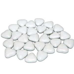 Dragée Mini cœur Chocolat 500G (blanc) (Dounia Mariage, neuf)