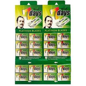100 lames de rasage Treet 7 days Platinum (Razor Blades Club, neuf)