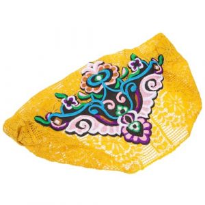 Beavorty Bandana Vintage Élastique pour Femme Headband Décoratif Motif Brodé Accessoire de Mode pour Sorties Fêtes et Événements Couleur (T Innovation·HX, neuf)
