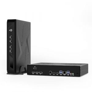 WEIDIAN Mini PC Gaming RTX 3050, Mini PC Gamer Win 11 Pro 12e Gen i5-12450H 32Go RAM 1To NVME SSD, Mini Ordinateur 8K 2*DP 2*HD, WiFi6 BT5.2, 8*USB, Mini PC Gamer avec Carte Graphique (fanlesspc-eu, neuf)
