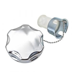 YGQ 17620-Z4H-900 Bouchon de r&eacute;servoir en m&eacute;tal grand format pour Honda GX160 270 GX390 4-13 CV Coleman CT200U BT200X Minibike Predator 212 196 cc Moteur avec cha&icirc;ne et filtre (YGQ Parts and More, neuf)