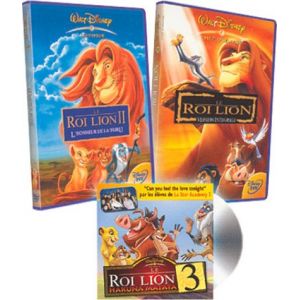 Le Roi Lion / Le Roi lion II - Bipack 2 DVD [Inclus le CD Star Academy 3 Can You Feel The Love Tonight] (BaraBaraEU, neuf)