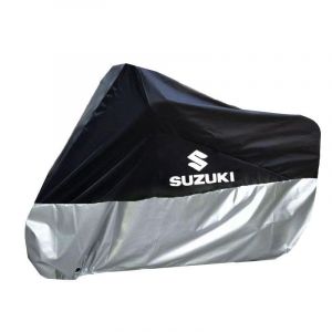 KIPPOT Housse de Moto, pour Suzuki GSF 250 400 650 600 S N 1250 Bandit GSF1250 GSF650 GSF600 Housse de Moto Imperméable à l'eau Etanche à la poussière Protection Respirante extérieure,A (leidigaga, neuf)