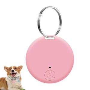 Traceur GPS Chien Localisateur, Dispositif Anti-Perte Portable sans Fil pour Animal Domestique, Traceur Localisateur D&rsquo;Objets Bluetooths, Mini Traceurs GPS, pour Cl&eacute;s, Valises, Bagages, Sacs (Opdestn, neuf)