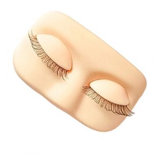 Djowyh Tête De Mannequin Pour Cils | Modèle En Silicone Réaliste | Tête De Mannequin Pour Extensions De Cils | Pour L Entraînement Des Femmes Et Des Filles Le Salon De (qryoamy, neuf)