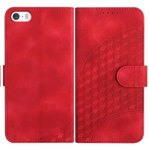 JayModCase Coque pour iPhone SE 2016 / iPhone 5/ 5S, Cuir PU Étui Flip Portefeuille à Rabat Housse avec [Antichoc] [Magnétique] [Porte Cartes] [Stand Fonction] pour iPhone SE 2016 - Rouge (JIEMA EU STORE, neuf)