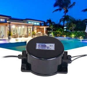 Transformateur Étanche Extérieur, Projecteur Sous-marin 220V À 12V À 24V, Anneau LED Haute Puissance Basse Tension AC, Pour Éclairage De Piscine, Pompe À Eau, Éclairage Extérieur, Projecteurs(12V,600W (Turtle immortal, neuf)