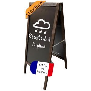 FournierWerk Stop Trottoir Exterieur Professionnel Fabriqué en France, Résistant à la pluie | Ardoise Restaurant sur chevalet (Fournier Brands, neuf)