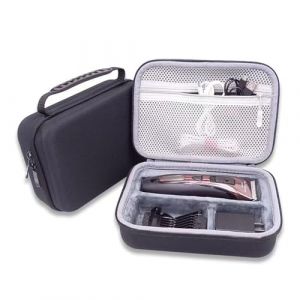 &Eacute;tui de voyage pour tondeuse &agrave; barbe &eacute;lectrique pour homme - Pochette de rangement pour Philips Norelco Bodygroom s&eacute;rie 7000/5000, Multigroom Series 3000/5000/70000/9000, kits de toilettage (Mincen, neuf)