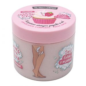 The Fruit Company Gommage fraise et crème 400 ml | 2 en 1 Exfolie et savon (Dream Home  by Cathy, neuf)