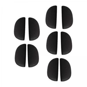 predolo Plaquettes Nasales pour Lunettes pour Enfants, 4x10 Pièces, Pièces de Rechange, Antidérapantes épaisses pour Lunettes de Soleil (mubenbeo, neuf)