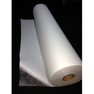 CREADETEX - Double face APPLIQUE COLLE AU METRE Voile thermocollant avec support papier double largeur 37.50 cm (CREADETEX, neuf)