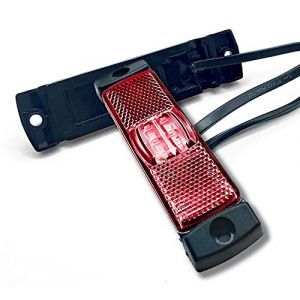 DOJA Barcelona | Feux de Gabarit Led | 4 PCs Feu d&rsquo;Encombrement Rouge | 12V/24V = 0,03A/0,03A | Feu &Eacute;tanche | Feux Led Voiture Exterieur pour Feux de Remorque Led, Camping Car Accessoires, Camion (DOJA Barcelona, neuf)