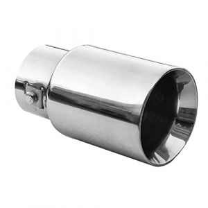 Embout Tuyau De Sortie Pot D'échappement 50mm Diamètre Intérieur Acier Inoxydable Chrome (AutAng, neuf)