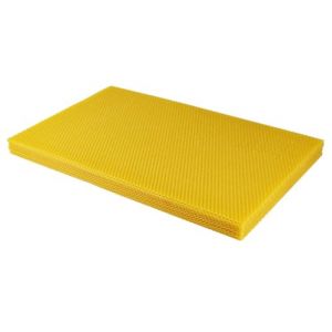 Feuilles de Cire d'abeille Naturelle pour Cadres de Ruche Dadant – Format NID – 1 kg – Cire Pure gaufrée pour Apiculture (APICOLTURA STORE, neuf)
