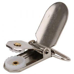 Cikonielf 20 PCS Métal Sucette Jarretelles Clips Jarretelles Snap pour Vêtements Décoration Projet Artisanat Bretelles Flexibles Jarretelles pour Pad Couvre Coussins(20PCS) (sanurety, neuf)