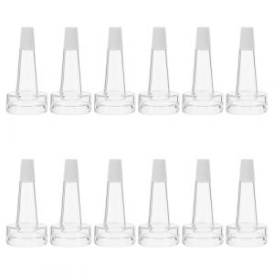 Ipetboom 200 Pi&egrave;ces Transparent Ampoule Dropper Tips For Vials Leakproof Trumpet Nozzle Caps For Precise Liquid Dispensing In Laboratories And Medical Use (KinRoZ, neuf)
