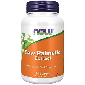 Now Foods, Saw Palmetto Extract (Extrait de Palmier Nain), 80mg, 90 Capsules molles, Sans Soja, Sans Gluten, Sans OGM (NaturProdukte, neuf)
