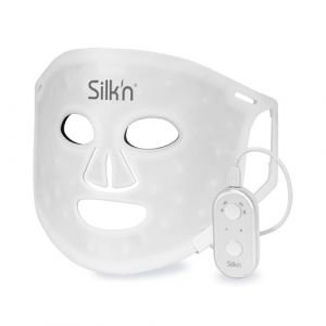 Silk’n Masque LED pour le visage - 2024 edition - Soin du visage LED - Masque de beauté anti-rides, collagène, lifting et anti-âge - Skincare avec 4 types de lumière - Pour femme et homme - Blanc (Silk'n EU, neuf)