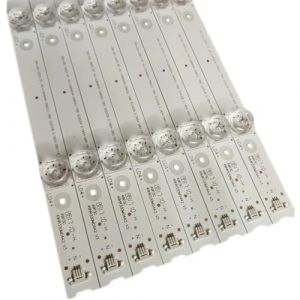 EUETVEXERK Bande de r&eacute;tro&eacute;clairage LED 4LED Compatible for Thomson 49UD6596 Compatible for TCL 49P3 L49P3CFS 49P3C D49A620U B49A81S-UD L49P1-UD L49P2-UD GIC49LB29-3030F2.1 Bande Lumineuse TV(Kit 8pcs (Meijiaduodianzishangwuyouxiangongsi, neuf)