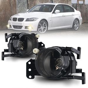 Tula Motoren Feux anti-brouillard pour 03-07 BMW 5er(E60/E61) 03-07 3er(CPE/CONV)(E46) 04-12 3er(SDN/WGN)(E90/E91) m-package 03-06 X3(E83) 03-10 6 Series(E63/E64) Ein Paar Lentille fum&eacute;e HB4/9006 (tula motoren, neuf)