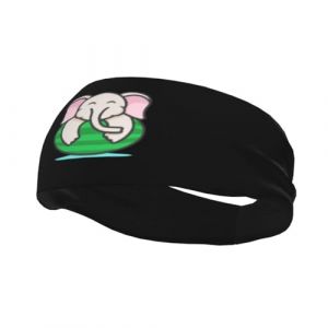Bandeaux éléphant mignons pour hommes et femmes, antidérapants, anti-transpiration, pour le sport, la gym, le basket-ball, le yoga (ruianshihuichenjiayouzhanguanliyouxiangongsi, neuf)