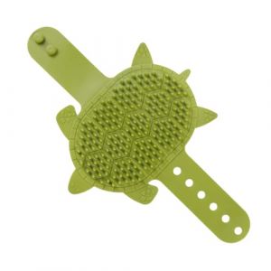 Tapis de Toilettage en Silicone pour Chats,Accessoire De Toilettage Autonome Pour Animaux - Brosse de Massage d'Angle à Lanière Silicone Imperméable pour Voyage Maison Extérieur (liusu0210, neuf)