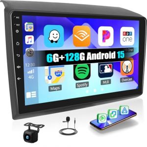 Android 15, 6G+128G 8C&oelig;urs GOHHDL Autoradio pour Fiat Ducato 2010/Citro&euml;n Jumper/Peugeot Boxer, &eacute;cran Tactile 9 Pouces avec Carplay Android Auto WiFi GPS FM/RDS Bluetooth SWC + Cam&eacute;ra arri&egrave;re+Mic (ShenZhenShiY&uuml;nXiangMaoYiYouXianGongSi, neuf)