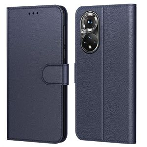 Tenphone Coque pour Honor 50 5G, Coque pour Huawei Nova 9, Etui Protection Housse Premium en Cuir PU,Pochette Fermeture Magnétique,Flip Case Compatible avec Honor 50 / Nova 9 (Book Bleu) (Tencase, neuf)