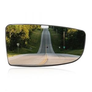 Rétroviseur Extérieur Verre Inférieur Droit Remplacement pour Ford Transit MK8 2014-2025 1855102 1855103 BK3117C718AB BK3117A700AB avec Plaque Arrière Côté Droit (MaiErKen, neuf)