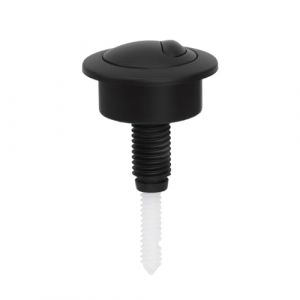 Bouton Chasse D'eau Wc Double Chasse D'eau Avec Bouton Chass-e D'eau Poussoir Double Chasses D'eau Pour Chasses D'eau WC (Noir) (EHOTER D&eacute;cor, neuf)