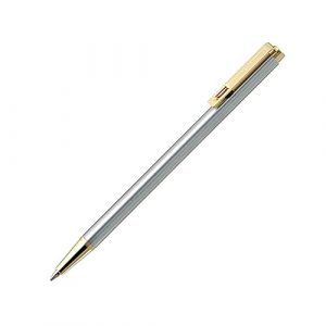 Zebra Mini stylo à bille haute, Noir d'encre, Argent (T-3) T-5 (magasin de papeterie, neuf)