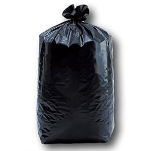 50 sacs poubelle basse densit&eacute; 130 Litres 75u noir renforc&eacute; ultra r&eacute;sistant qualit&eacute; professionnel certifi&eacute; norme Europ&eacute;enne type lien dans le soufflet antifuite id&eacute;al pour la maison ou ext&eacute;rieur (solutions-imprimerie, neuf)