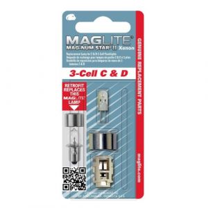 Maglite Ampoule de rechange LMXA301 Mag-Num Star Xenon (3 piles C & D) (Ponera, neuf)