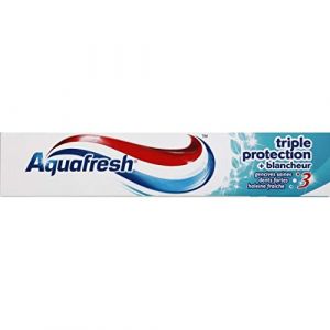 Aquafresh - Dentifrice Triple Protection Blancheur - 75Ml - Lot De 4 - Vendu Par Lot - Livraison Gratuite En France (culture et vous95, neuf)