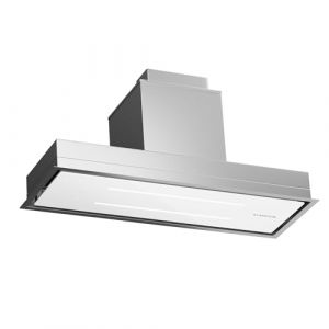 Klarstein hotte aspirante, extraction avec filtre en aluminium compatible lave-vaisselle, &eacute;vacuation d'air silencieuse, d&eacute;bit d'air de 410 m&sup3;/h, hottes murales efficaces avec LED & commandes tactile (Klarstein France, neuf)