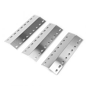 GFTIME Lot de 3 cache-brûleurs universels en acier inoxydable pour Landmann Triton 2 & 3, Landmann Minton, Landmann AVALON PTS 4, Grandhall Maxim GT4, Mr. Gardener Jackson, 39,5 x 15 cm (GFTIME Direct, neuf)