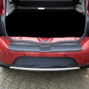 Protection Seuil de Pare-Chocs Arri&egrave;re pour Dacia Sandero 2012 &agrave; 2017, Couverture de Seuil de Coffre, Bande Seuil de Chargement en ABS Noir Mat (omacfrance, neuf)