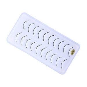 MUSISALY Lot de 10 de Faux Cils Blancs Cils Artificiels Doux et Extensions Maquillage Imperm&eacute;able Utilisation Festive et Photographique (YangF, neuf)