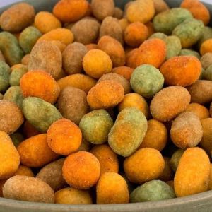 NULTHY - Mix de Cacahuètes - Noix aux Quatre Saveurs - Explosion de Saveurs - BBQ, Paprika, Fromage-Oignon et Wasabi - Vegan - 1 Kg (NULTHY SHOP, neuf)