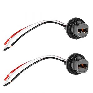 Portalampade Diurne 500, Connecteur de Support de Lampe 2 Pi&egrave;ces T20 Prise Adaptateur de file du support d'ampoule 7443 Connecteur de feux de freinage LED Voiture (Youluu-cd, neuf)