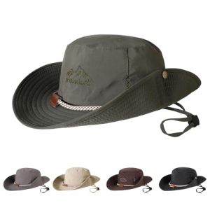 TAGVO Chapeaux de P&ecirc;cheur Boonie Chapeau Bord Large Pliable et Respirant Chapeau de Soleil Chapeaux de Anti-UV Visi&egrave;re Chapeaux de Seau pour Randonn&eacute;e Camping Voyage (lipsd eu, neuf)