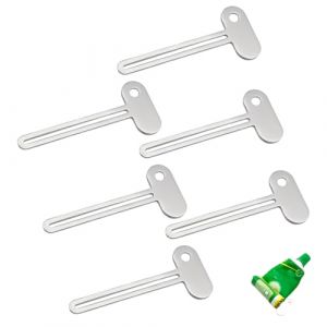 Quesuc 6 Pi&egrave;ces Presse Tubes Dentifrices, Presse Tubes, Presse Tube Metal, Tr&egrave;s Pratique, Pour Cr&egrave;me Pour Les Mains, Dentifrice, Pigments Et Moutarde Tubular Goods (Quesuc EU, neuf)