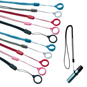 Lanière de Cigarette Électronique, 10 pièces Lanyard Strap Neck Cordon, Cordon Tour de Cou Coloré, Silicone Cou Cordon pour Clés, pour Carte d'identification, Porte Badge, Porte-Clés (HYINGBHH, neuf)