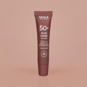Segle | Baume &agrave; l&egrave;vres protection solaire SPF50+ | Lip Balm anti-rides et hydratant avec effet volume color&eacute; | Avec peptides BTX | Vitamine E antioxydante | Vegan (Cookie Glaze) (Dermofarma, neuf)